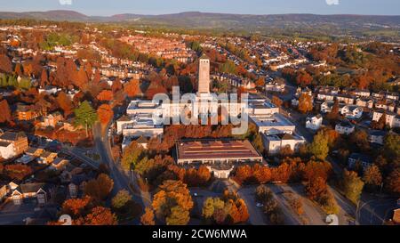 Newport Civic Center, Newport City Council, Galles del Sud Foto Stock