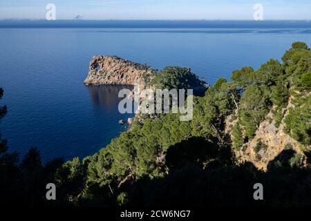 SA Foradada término Municipal de Deyá, Mallorca, Isole baleari, Spagna Foto Stock