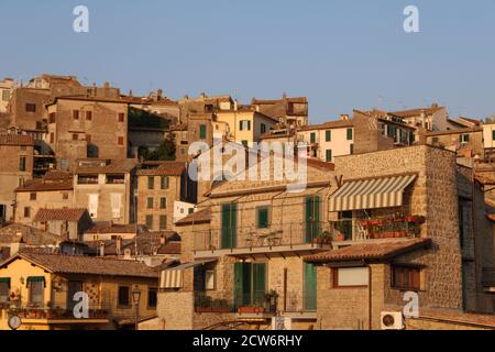 città vecchia in italia Foto Stock