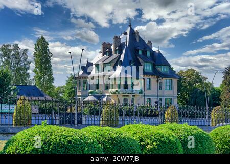 Villa Demoiselle , Casa de la Frontera, Maison de Champagne Vranken-Pommery Reims, Champagne, Frankreich Foto Stock