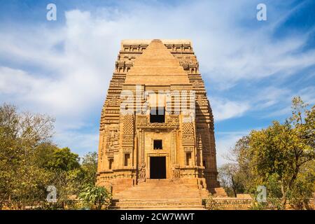 India, Madhya Pradesh, Gwalior, Forte Gwalior, Teli Ka Mandir Foto Stock