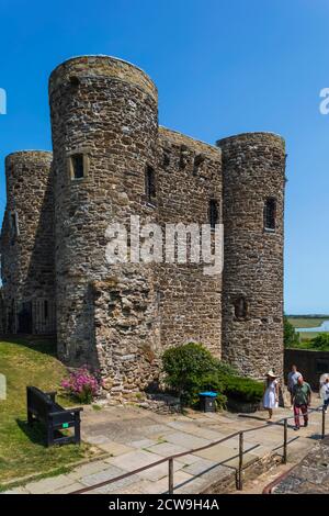 Inghilterra, East Sussex, Rye, Ypres Tower e Rye Castle Museum Foto Stock