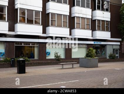 Barclays Bank a Orpington High Street, Kent Foto Stock