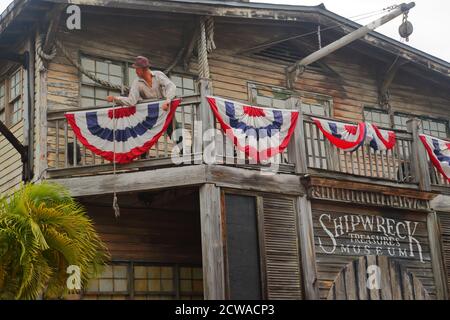 Esterno del Museo Shipwreck a Key West, Florida, USA Foto Stock