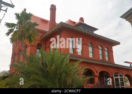 Storico Custom House Museum a Key West, Florida, Stati Uniti Foto Stock