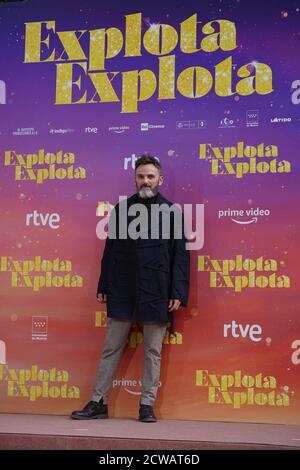 Madrid, Spagna. 29 Settembre 2020. Regista Nacho Alvarez al film di fotocall " Explota Explota " a Madrid martedì 29 settembre 2020 Credit: CORDON PRESS/Alamy Live News Foto Stock