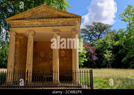 Blenheim Palace Gardens e il suo parco paesaggistico, Woodstock, Oxfordshire, Inghilterra, Regno Unito Foto Stock