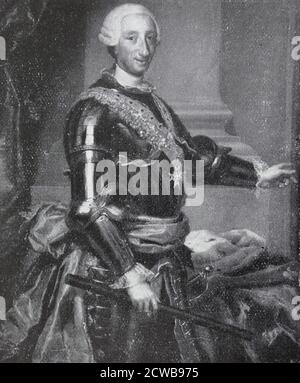 Carlo III (Carlo III); (1716 - 1788); Re di Spagna (1759-1788), dopo aver governato Napoli come Carlo VII e Sicilia come Carlo V (1734-1759). Foto Stock