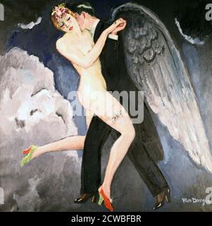 Kees van Dongen, Tango dell'Arcangelo, 1922. Kees van Dongen (1877-1968), taglia una figura fiammeggiante a Parigi. Il suo stile di vita è stato controverso, le sue sontuose feste notturne in studio sono state frequentate da star cinematografiche, politici e artisti mascherati. 'Donna' era la sua musa, il suo corpo il suo paesaggio, e il giovane Brigitte Bardot il suo modello più famoso. Foto Stock