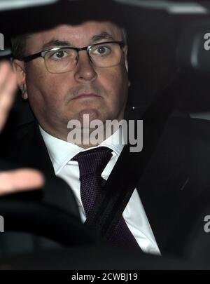 Fotografia di Robert Buckland. Robert James Buckland (1968-) politico e avvocato del Partito conservatore gallese, Lord Cancelliere e Segretario di Stato per la Giustizia dal 2019. È stato membro del Parlamento per South Swindon dalle elezioni generali del Regno Unito del 2010 Foto Stock