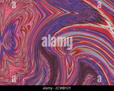 Sfondo astratto con motivi ondulati per sfondi Foto Stock