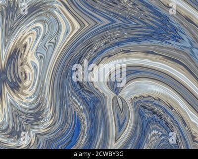 Sfondo astratto con motivi ondulati per sfondi Foto Stock