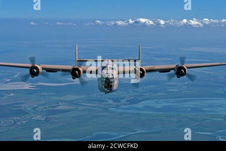 Bombardiere pesante consolidato B-24-LB-30 della seconda Guerra Mondiale Foto Stock