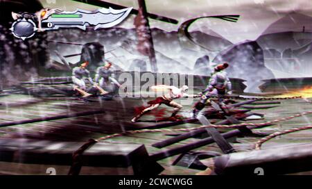 God of War - Sony PlayStation 2 PS2 - Editoriale utilizzare solo Foto Stock