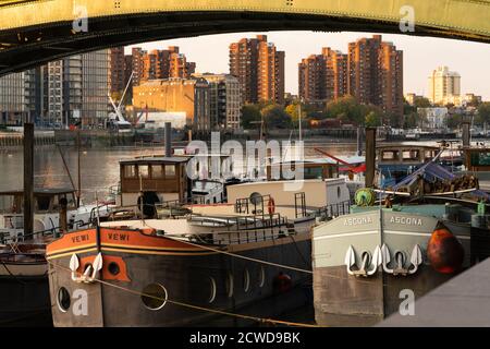 Wandsworth Riverside Foto Stock