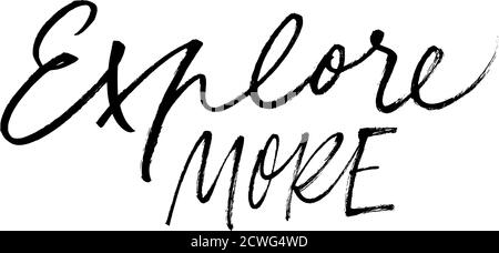 Scopri altre lettere vettoriali scritte a mano. Illustrazione Vettoriale