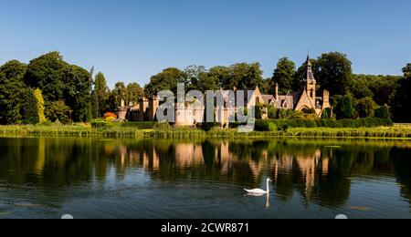 The Fort, Newstead Abbey, Nottinghamshire, Inghilterra, Regno Unito Foto Stock