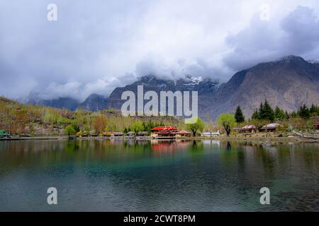 Fotografia di paesaggio nella stagione di primavera nelle zone settentrionali del Pakistan Foto Stock