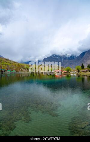 Fotografia di paesaggio nella stagione di primavera nelle zone settentrionali del Pakistan Foto Stock