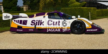 Jaguar XJR9, Salon Privé, Blenheim Palace, Woodstock, Oxfordshire, Inghilterra, settembre 2020. Foto Stock