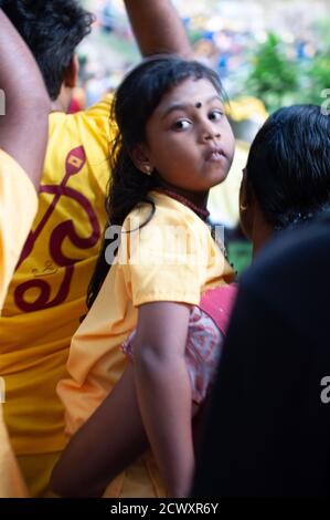 Festa di Thaipusam 2020 Foto Stock