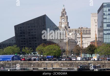L'isola di Mann Liverpool Foto Stock