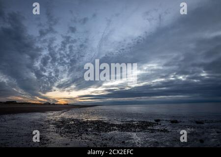 Snettisham Beach, Norfolk, Inghilterra Foto Stock