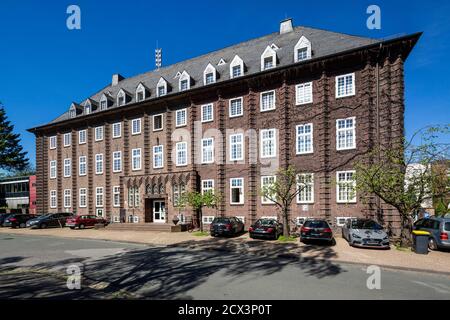 Dorsten, Lippe, Ruhrgebiet, Naturpark Hohe Mark Westmuensterland, Muensterland, Westfalen, Nordrhein-Westfalen, NRW, Amtsgericht Dorsten Foto Stock