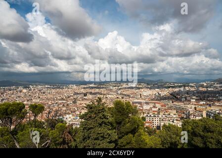 Paesaggio urbano di Marsiglia Foto Stock