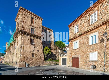 Italia Calabria Provincia di Vibo Valencia Nicotera - Castello di Ruffo - Museo Archeologico Foto Stock