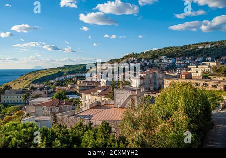 Italia Calabria Provincia di Vibo Valencia Nicotera - Vista Foto Stock