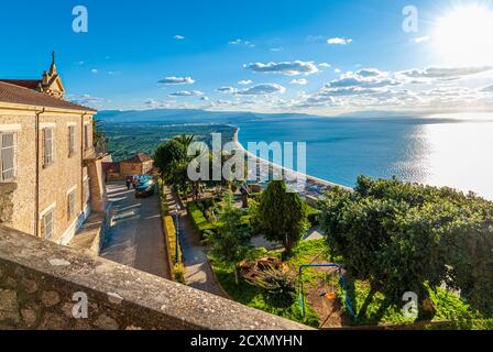 Italia Calabria Provincia di Vibo Valencia Nicotera - Vista Foto Stock