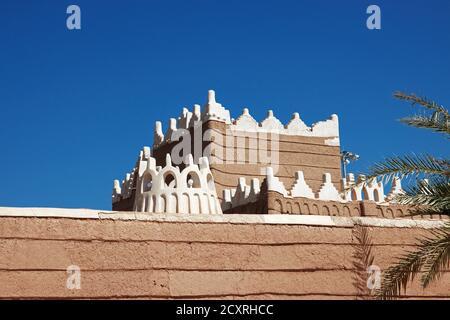 Il vecchio forte in Najran, regione ASiR, Arabia Saudita Foto Stock