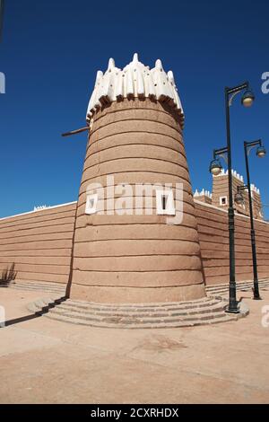 Il vecchio forte in Najran, regione ASiR, Arabia Saudita Foto Stock