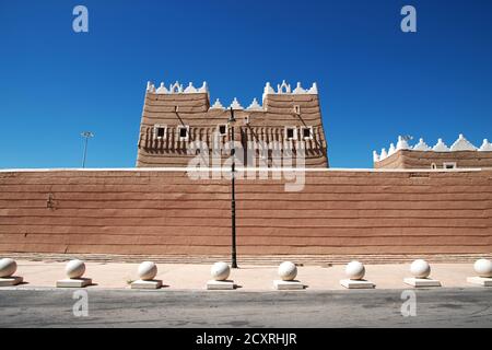 Il vecchio forte in Najran, regione ASiR, Arabia Saudita Foto Stock