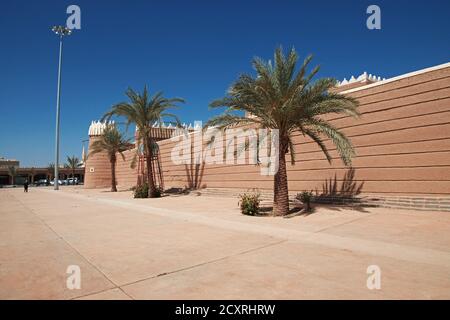 Il vecchio forte in Najran, regione ASiR, Arabia Saudita Foto Stock