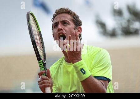 Parigi, Francia. 1 ottobre 2020. Durante il Roland Garros 2020, torneo di tennis Grand Slam, il 1 ottobre 2020 allo stadio Roland Garros di Parigi, Francia - Foto Stephane Allaman / DPPI Credit: LM/DPPI/Stephane Allaman/Alamy Live News Foto Stock