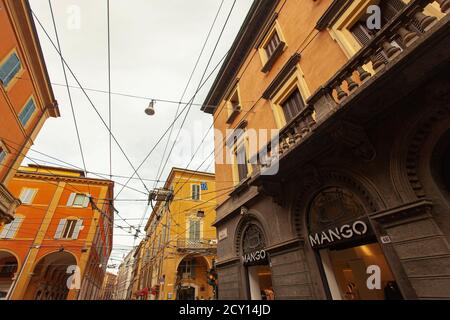 Veduta di Via Emilia Centro a Modena 12 Foto Stock