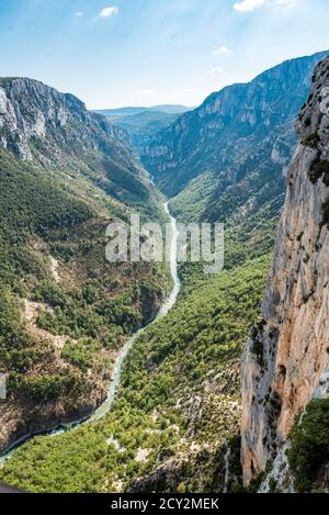 Gole del Verdon Foto Stock