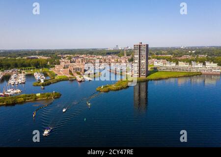 Aereo di Almere Port Paesi Bassi Foto Stock