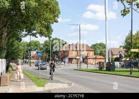 Harmondsworth Road, West Drayton, London Borough of Hillingdon, Greater London, England, Regno Unito Foto Stock