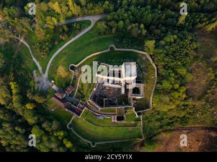 Castello e fortezza Landstein - Landstejn in Moravia, Boemia, repubblica Ceca appartiene al numero di castelli di guardia al confine tra Boemia e Aus Foto Stock