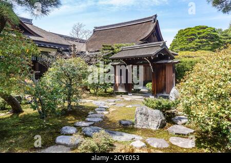 Palazzo Imperiale di Kyoto (Kyoto Gosho), Giappone Foto Stock