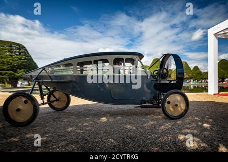 1921 Leyat Helica , auto a propulsione , Concours of Elegance 2020 , Hampton Court Palace, Londra, Regno Unito Foto Stock