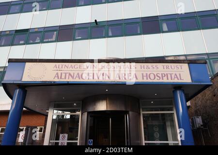 Altnagelvin Area Hospital di Londonderry. Foto Stock