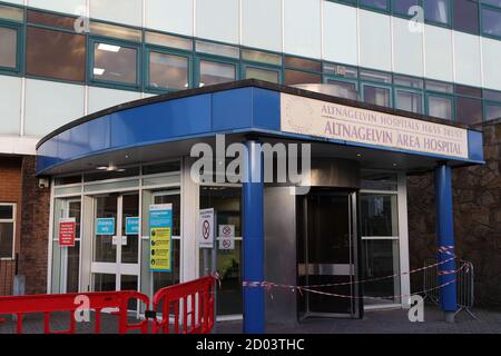 Altnagelvin Area Hospital di Londonderry. Foto Stock