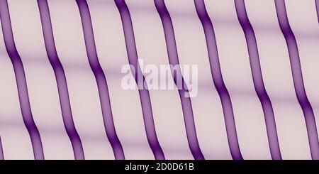 Sfondo astratto con sfumature di strisce viola - illustrazione 2D Foto Stock