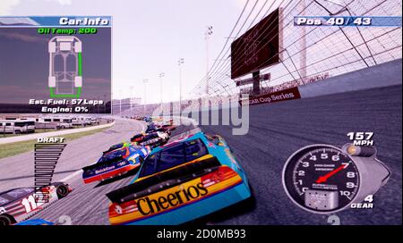 NASCAR - Dirt to Daytona - Sony PlayStation 2 PS2 - solo per uso editoriale Foto Stock