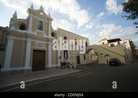 Chiesa di San Antonio in Piazza Municipio, Bernalda, provincia di Matera, Basilicata, Italia Foto Stock