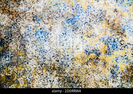Modello senza giunture Damask. Stampa digitale Marble Stone Texture. Arte astratta sfondo Foto Stock